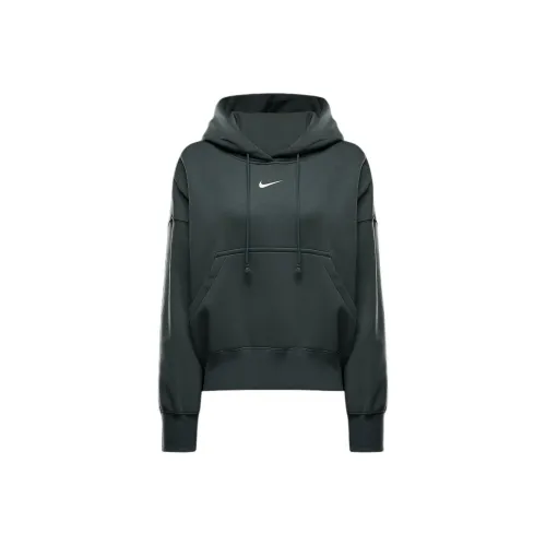 nike Sportswear Phoenix Fleece Толстовка Женская Винтажный Зеленый