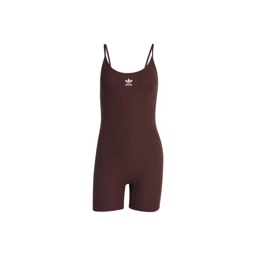 Adidas Essential Комбинезон Женский Темно-Серый Коричневый