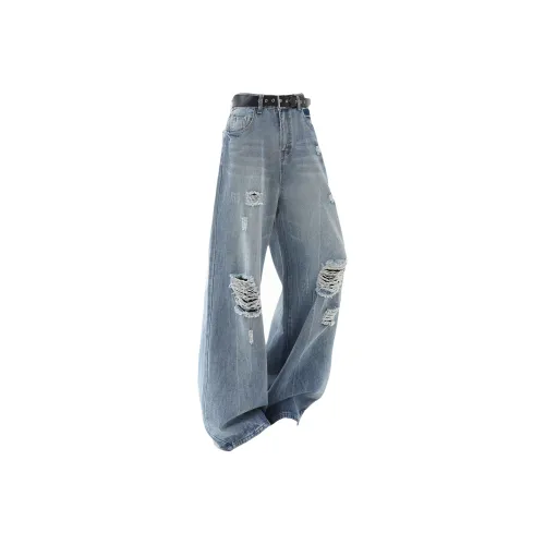 UNDERTIDES Синие Унисекс Джинсы