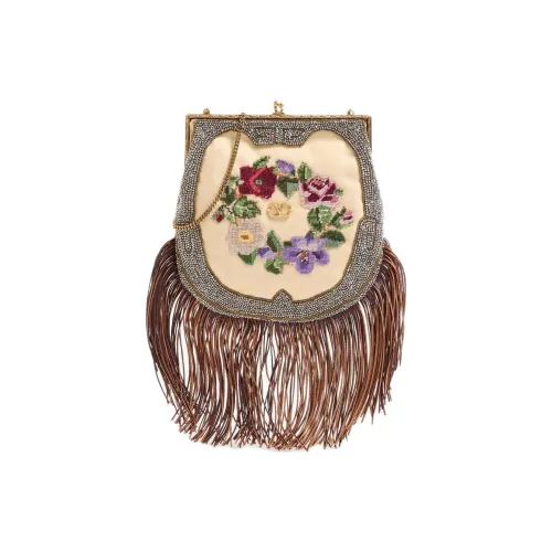 Клатч Valentino Garavani сумка через плечо сумка на плечо женская натуральный цвет и многоцветный коричневый