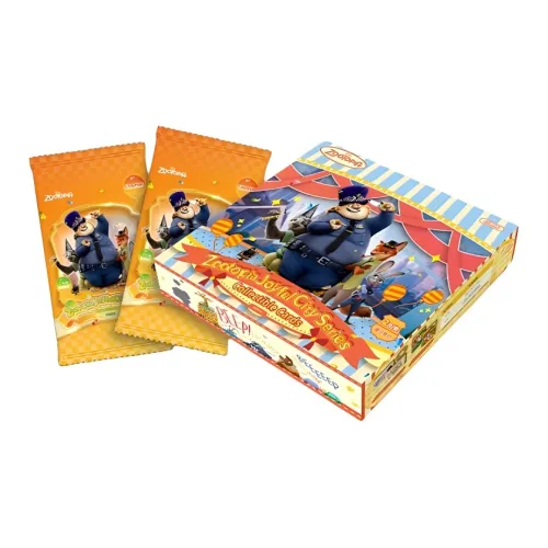 CARD.FUN Disney Zootopia Счастливый City Collection Коллекционная карта Mystery Box Мерч Card Аниме Карточки Целая коробка