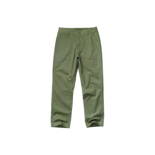 AKCLUB Vintage Collection Повседневные брюки Мужские Армейский зеленый
