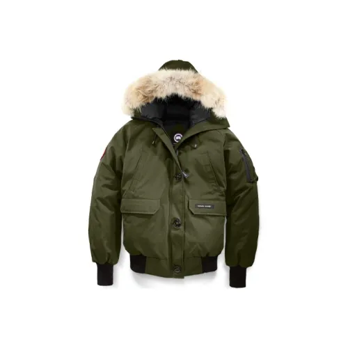 Canada Goose Chilliwack Series Пуховик Женские Армейский зеленый