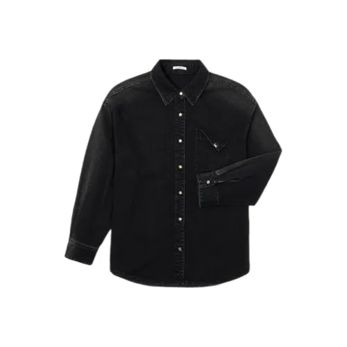 Lee Черные Женские Рубашки