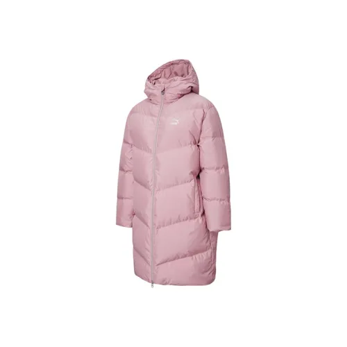 PUMA Розово-фиолетовый Женские Пуховики