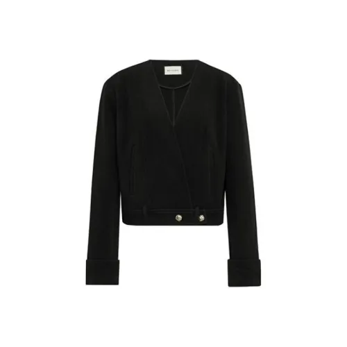 MEIYANG Куртки и Пальто Женские Черные