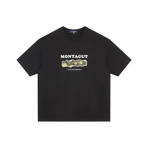 Montagut Trendy Collection SS25 T-Shirt Unisex Black Монтагут Trendy Collection SS25 T-Shirt Унисекс Черный