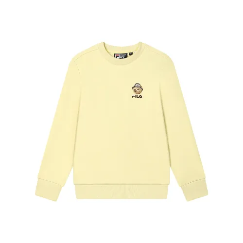 FILA Желтый Цветочный Azalea Женские Свитшоты