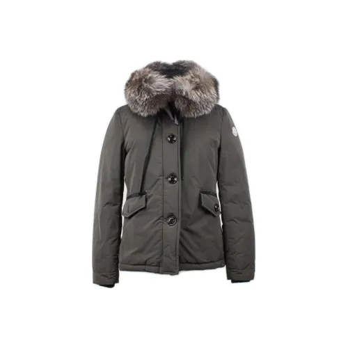 Moncler Пуховик Женские Армейский зеленый