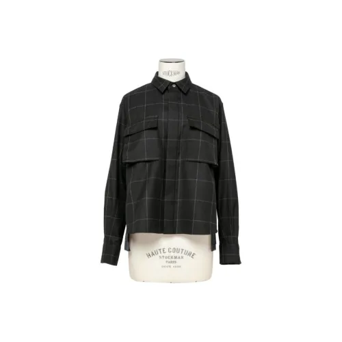 sacai Черные Женские Рубашки