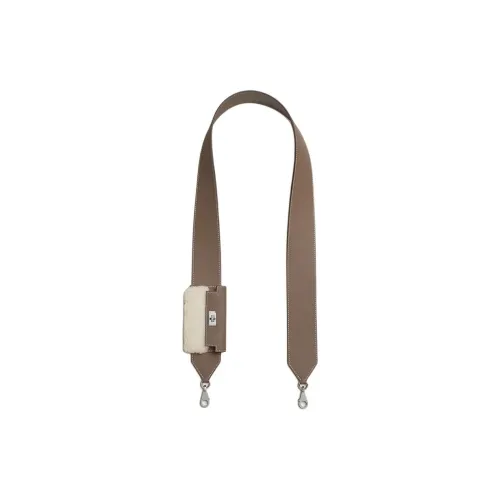 HERMES Kelly Pocket Swift Телячья кожа Сумка Ремень Женские Слоновой серый с Светло-бежевый