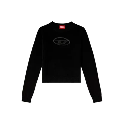 DIESEL Черные Женские Свитеры