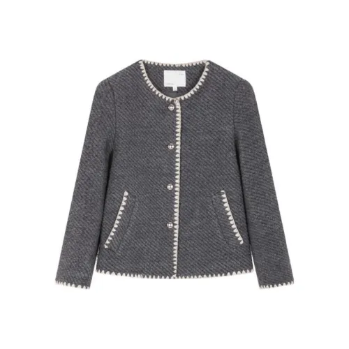 IHIMI Куртки и Пальто Женские Темно-Серый