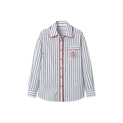 ANDREA MARTIN Черный/Белый Женские Рубашки