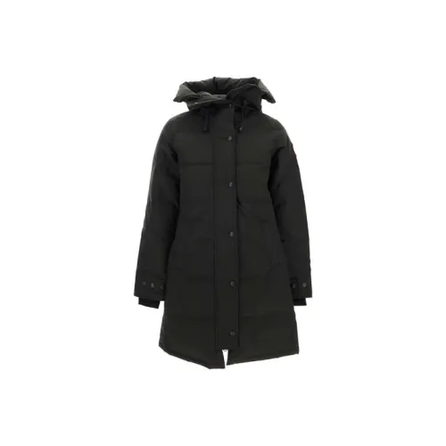 Canada Goose Shelburne Series Down Jacket Parka Coat Women's Black