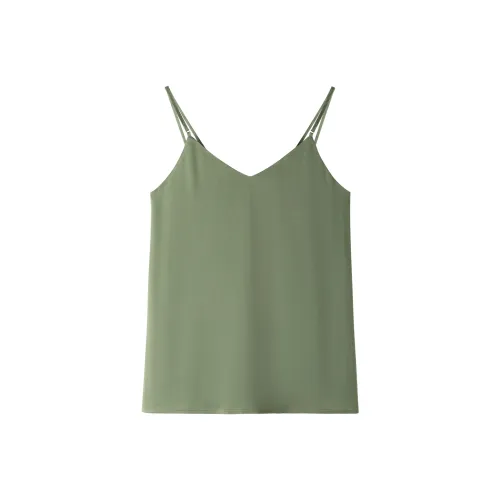 THE SEA LIFE Топ на бретелях Женский Еловый Зеленый
