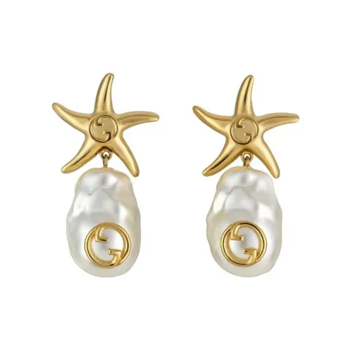 GUCCI Серьги из металла унисекс золото