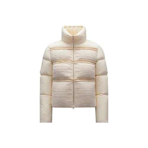 Moncler FW22 Пуховик Женские Айвори Белый