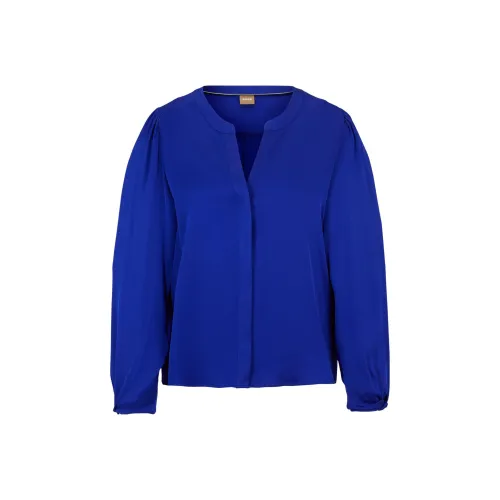 HUGO BOSS Синие Женские Рубашки