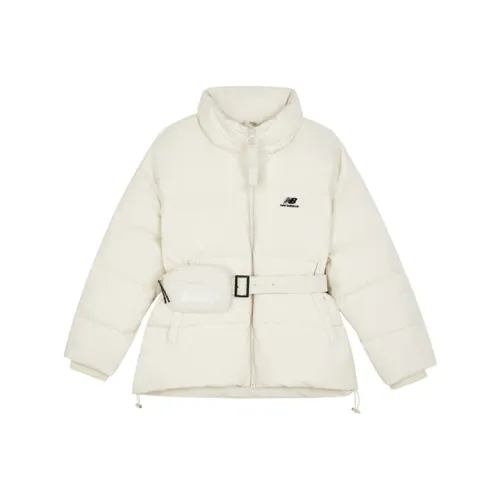 New Balance совместный бренд Пуховик Зимний Женский Белый