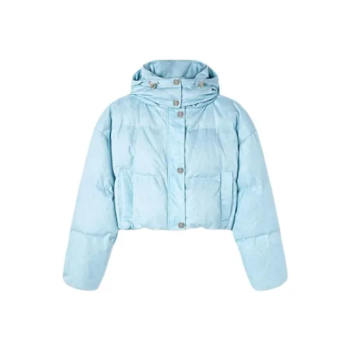 FANSIZHE Пуховик Женский Синий