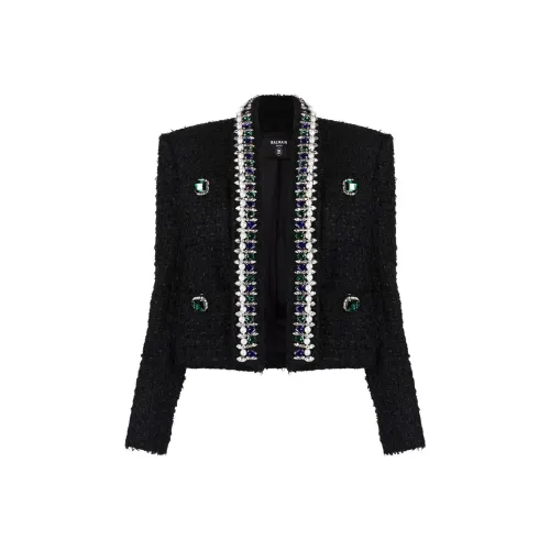 BALMAIN Черные Женские Куртки