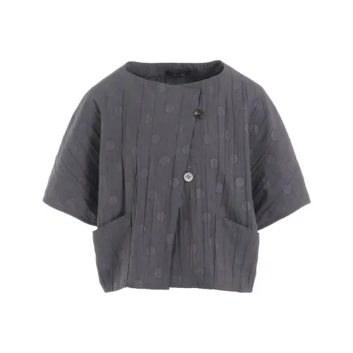 Yohji Yamamoto Серые Женские Куртки