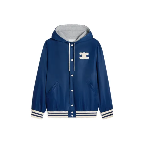 CELINE SS24 Куртки Пальто Женские Морской синий