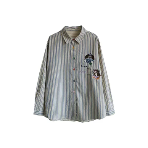 KEAB Синие Женские Рубашки