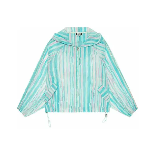 DKNY Куртки и Пальто Женские Многоцветные Зеленые