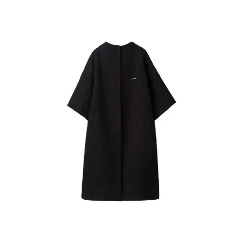 MIU MIU Matelassé SS24 Куртки и Пальто Женские Черный