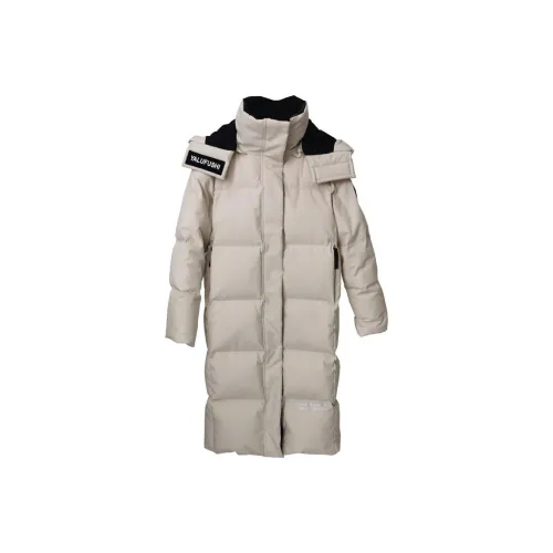 Yalu Пуховик Женские Молочный Белый