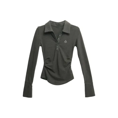 EVPGB T-рубашка Женская Темно-серая