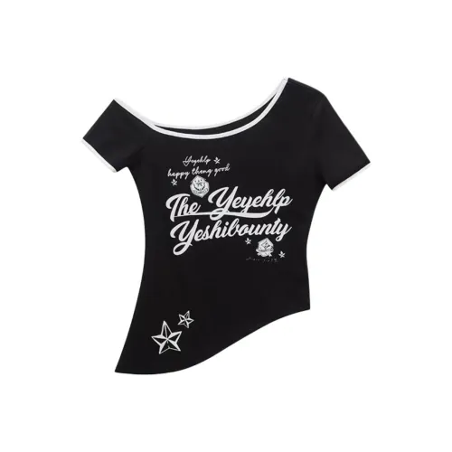 KEAB Черные Женские Футболки