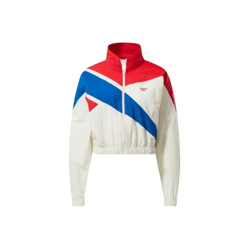 Reebok CYCLED Коллекция CLASSICS Franchise Track Куртка Куртки Пальто Женская Белая