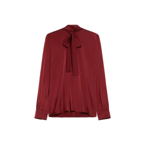 MaxMara Studio Рубашка Женская Красная