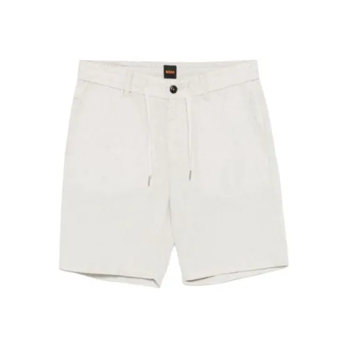 Hugo Boss Повседневные шорты Мужские Бежевые