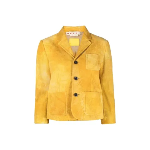 MARNI Желтые Женские Куртки
