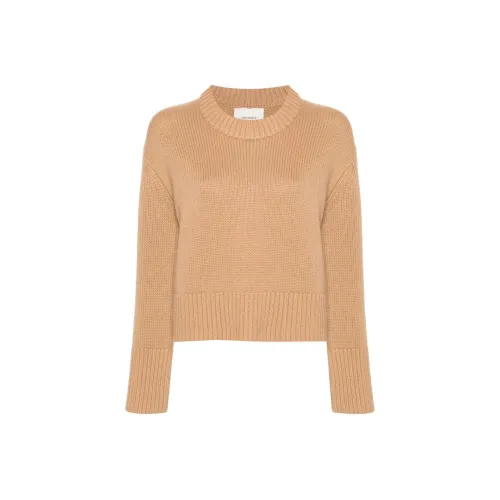 Lisa Yang SS24 Кашемир Свитер Женский Бежевый