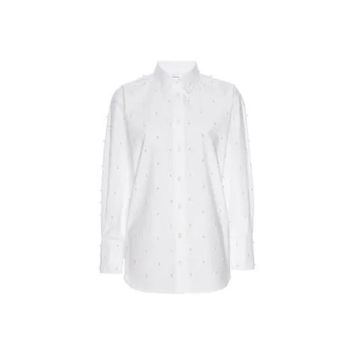 Рамка Белый Женские Рубашки