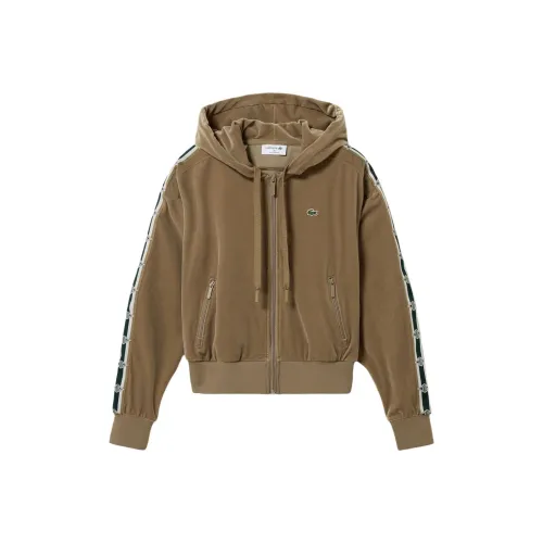 LACOSTE Куртки и Пальто Женские Светло-Коричневый