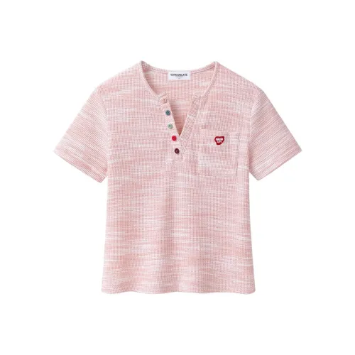 CHOCOOLATE T Рубашка Женская PKX Светло-розовый