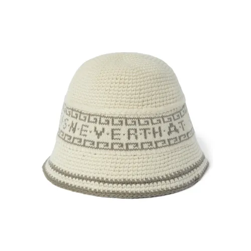 Thisisneverthat Акриловые панамы унисекс цвет сливочный
