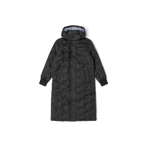 KAPPA Однотонный С капюшоном LONG DOWN JACKET Женские