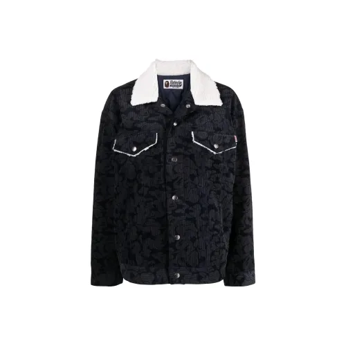 A BATHING APE Bape Темно-синие Женские Куртки