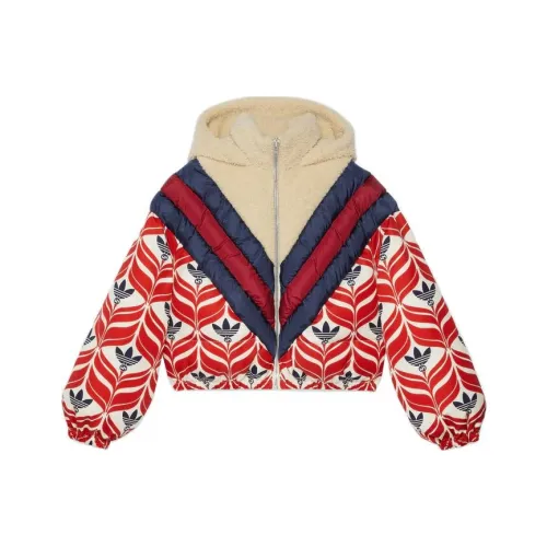 GUCCI X ADIDAS Куртки и пальто Женские Красные