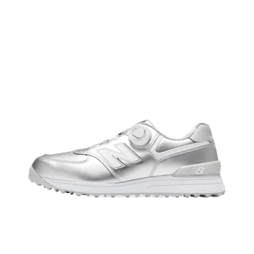 New Balance NB 574 V3 Low Топ Кроссовки для тренировок Женские Серебряные 2E Ширина