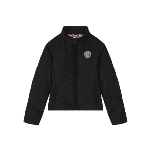 VERSACE Черные Женские Пуховики