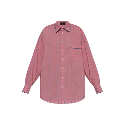 ETRO Розовые Женские Рубашки