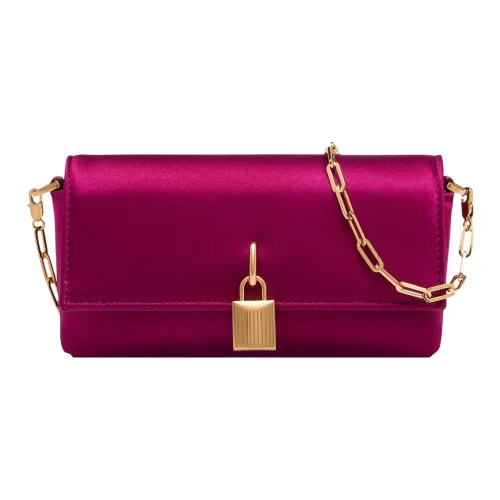 TOM FORD Сатин Одно плечо Клатч Женский Розовый Красный